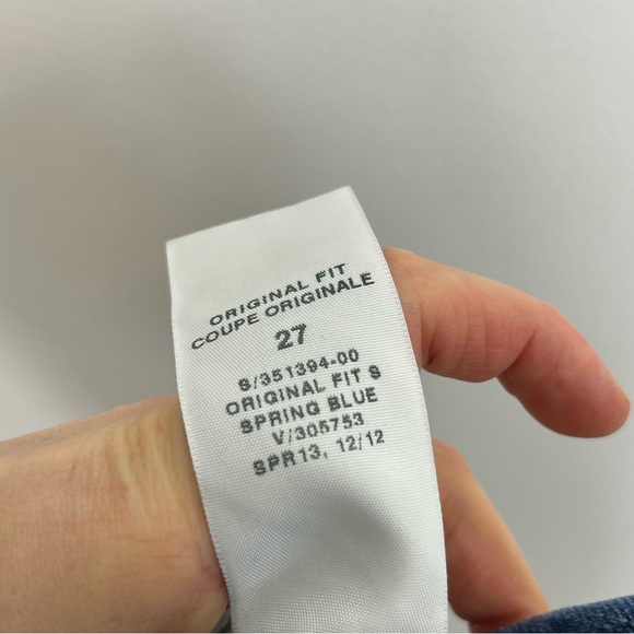 Gap Original Fit Skinny Jeans Sz 27 - Picture 9 of 10